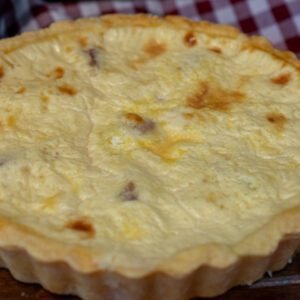 Quiche de Queijo de Cabra