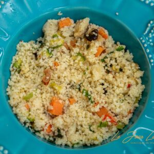 COUSCUZ MARROQUINO COM VEGETAIS
