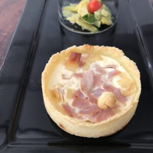 Quiche de Presunto Parma Caccio Pepi
